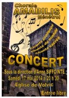 17/05/2014 : Concert à Volvic